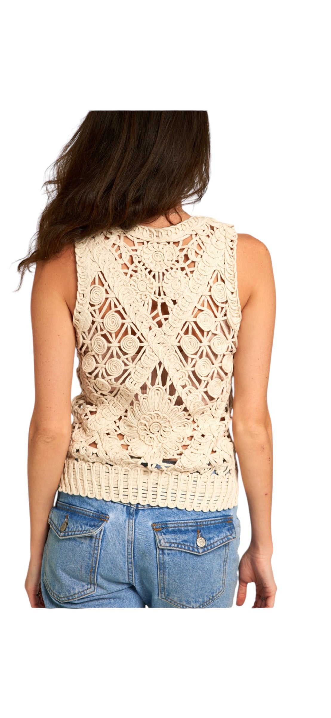 Pattern Crochet Tank