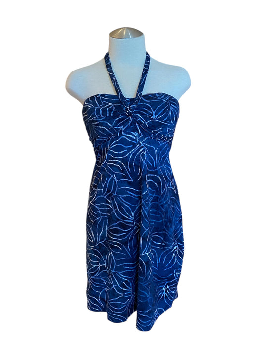 Tie Neck Mini Dress