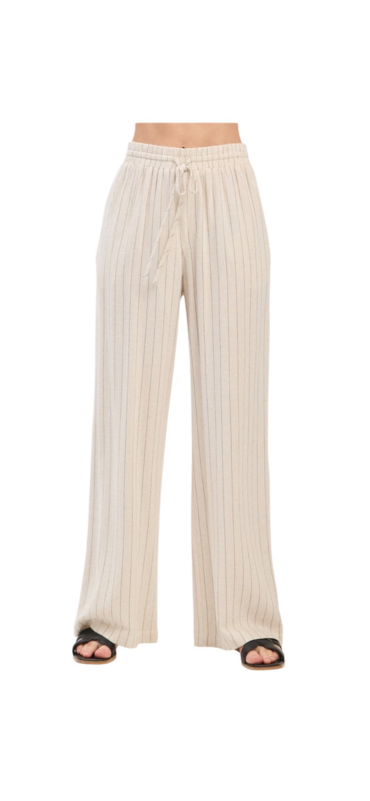 Pin Striped Linen Pants