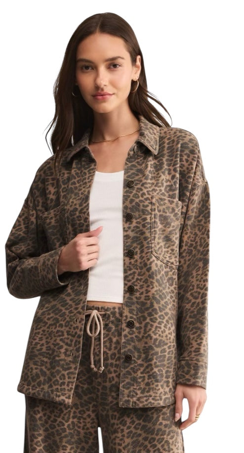 Leopard Print Shacket
