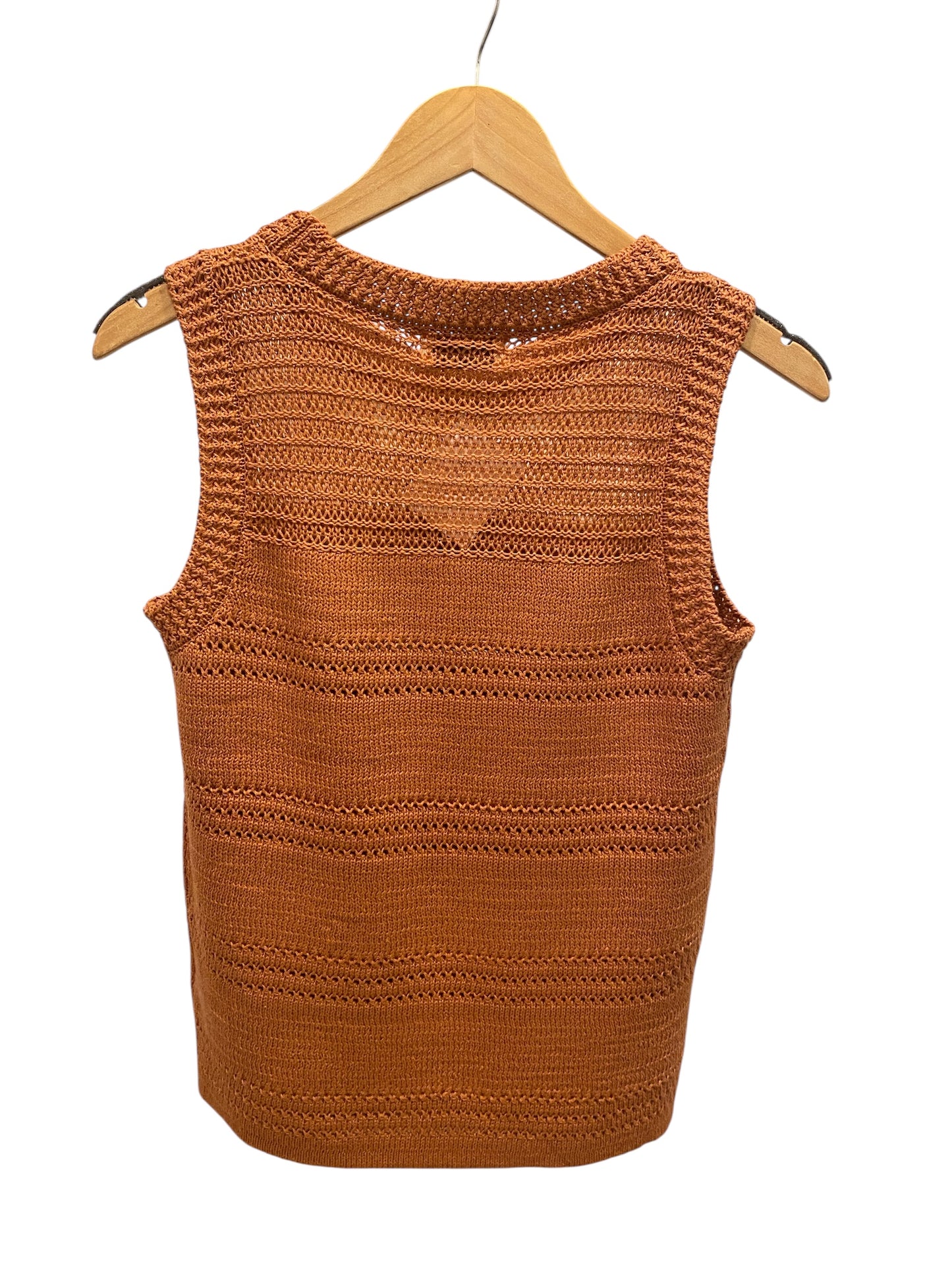Rust Crochet Top