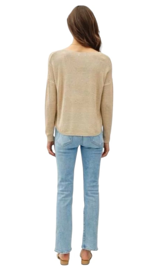 Lightweight Tan Sweater