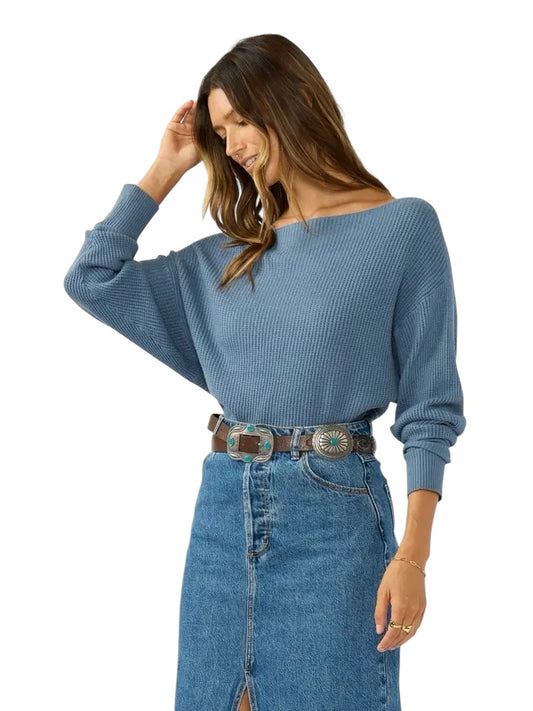 Waffle Knit Sweater
