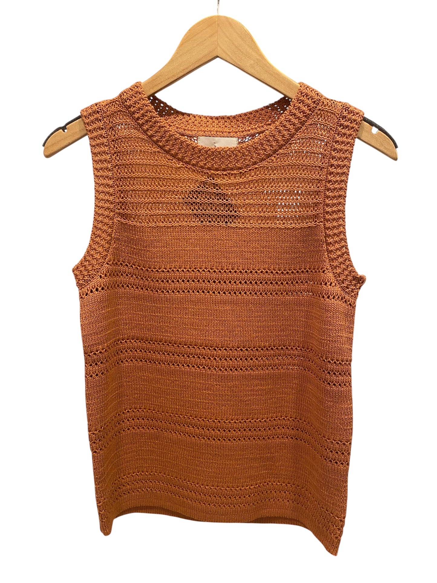 Rust Crochet Top