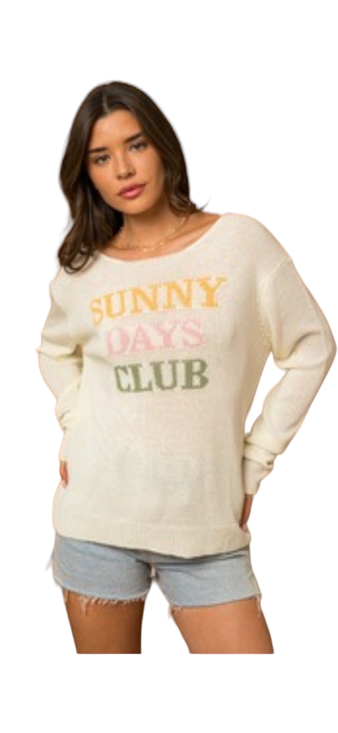 Sunny Days Club Sweater