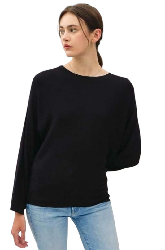 Loose Black Sweater