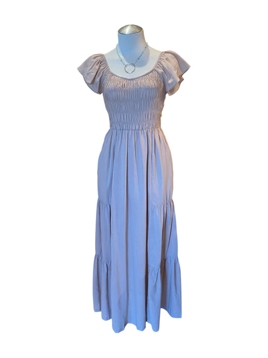 Tan Maxi Dress